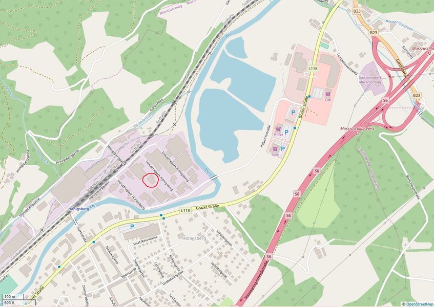 Standort Marhold GmbH auf der Karte — Industriepark 9, 8682 Hönigsberg